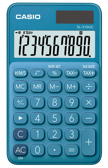 Casio SL-310UC edullisesti Laskimet.netistä. Edulliset laskimet ja laskinneuvonta samaan hintaan laskinten asiantuntijalta.