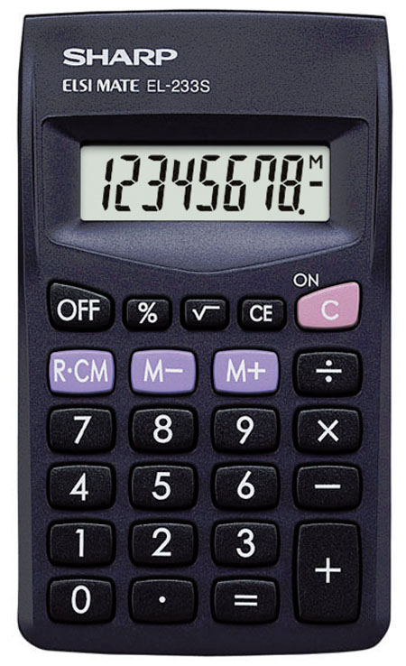 Sharp EL-233S edullisesti Laskimet.netistä. Edulliset laskimet ja laskinneuvonta samaan hintaan laskinten asiantuntijalta.