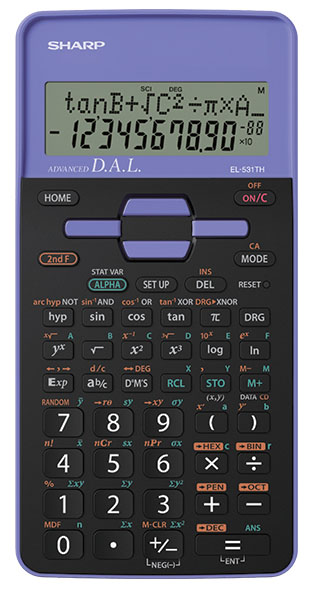 Sharp EL-531TH-VL edullisesti Laskimet.netistä. Edulliset laskimet ja laskinneuvonta samaan hintaan laskinten asiantuntijalta.