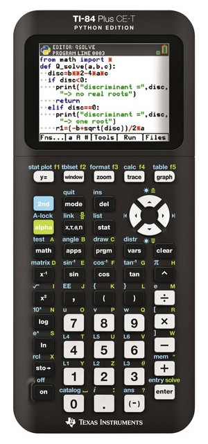 TI-84 Plus CE-T Python Edition edullisesti Laskimet.netistä. Edulliset laskimet ja laskinneuvonta samaan hintaan laskinten asiantuntijalta.